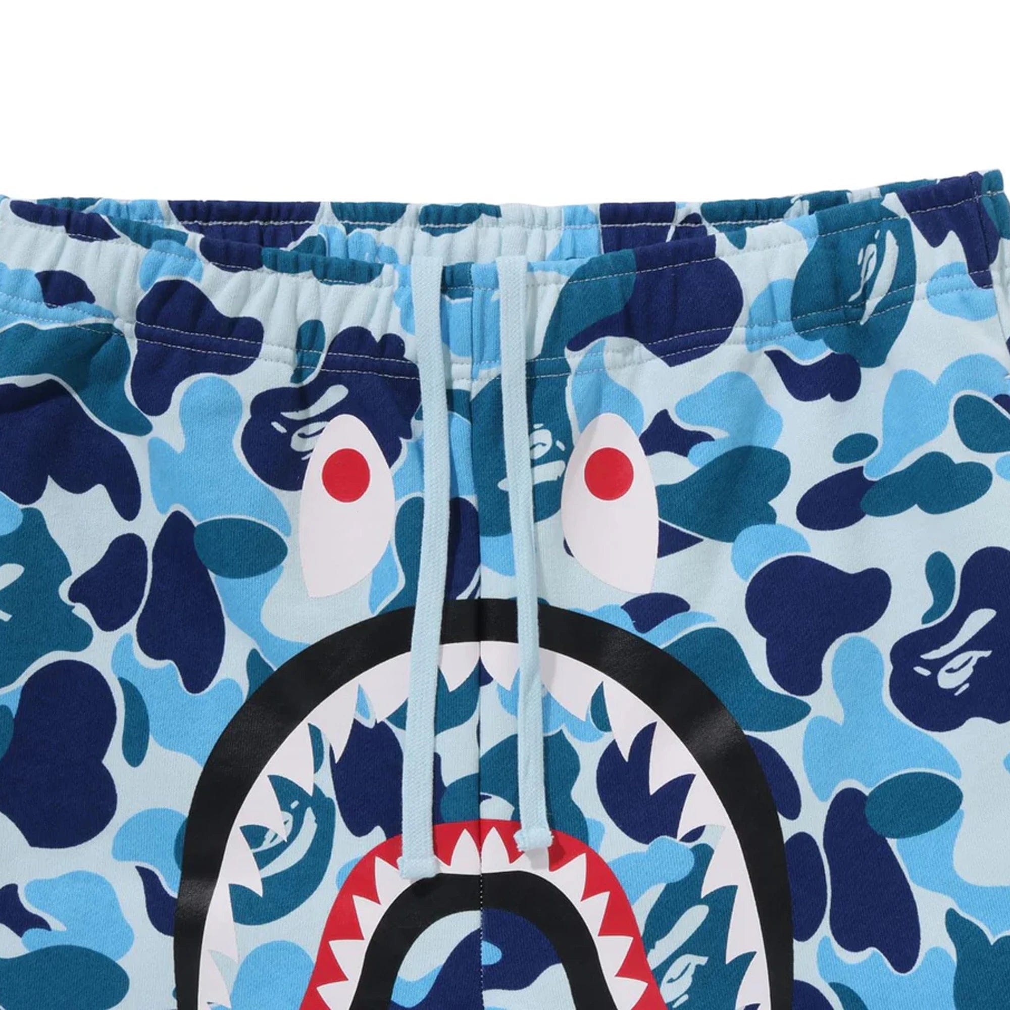 A Bathing Ape BAPE ABC Camo Shark Regular Fit Sweatpants Blue (2025)