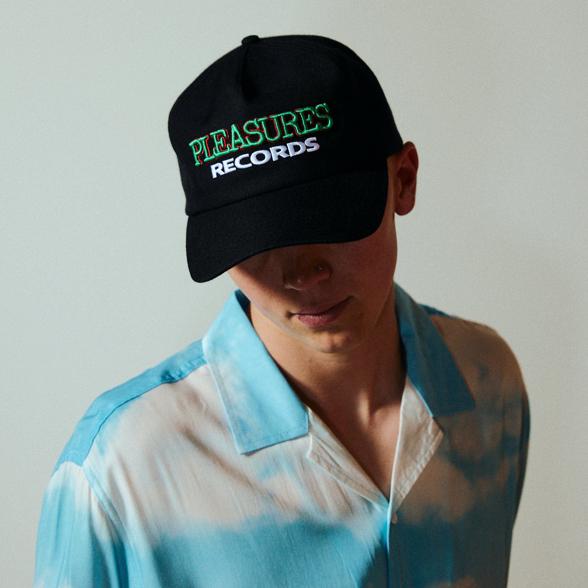 Pleasures RECORDS SNAPBACK (BLACK)