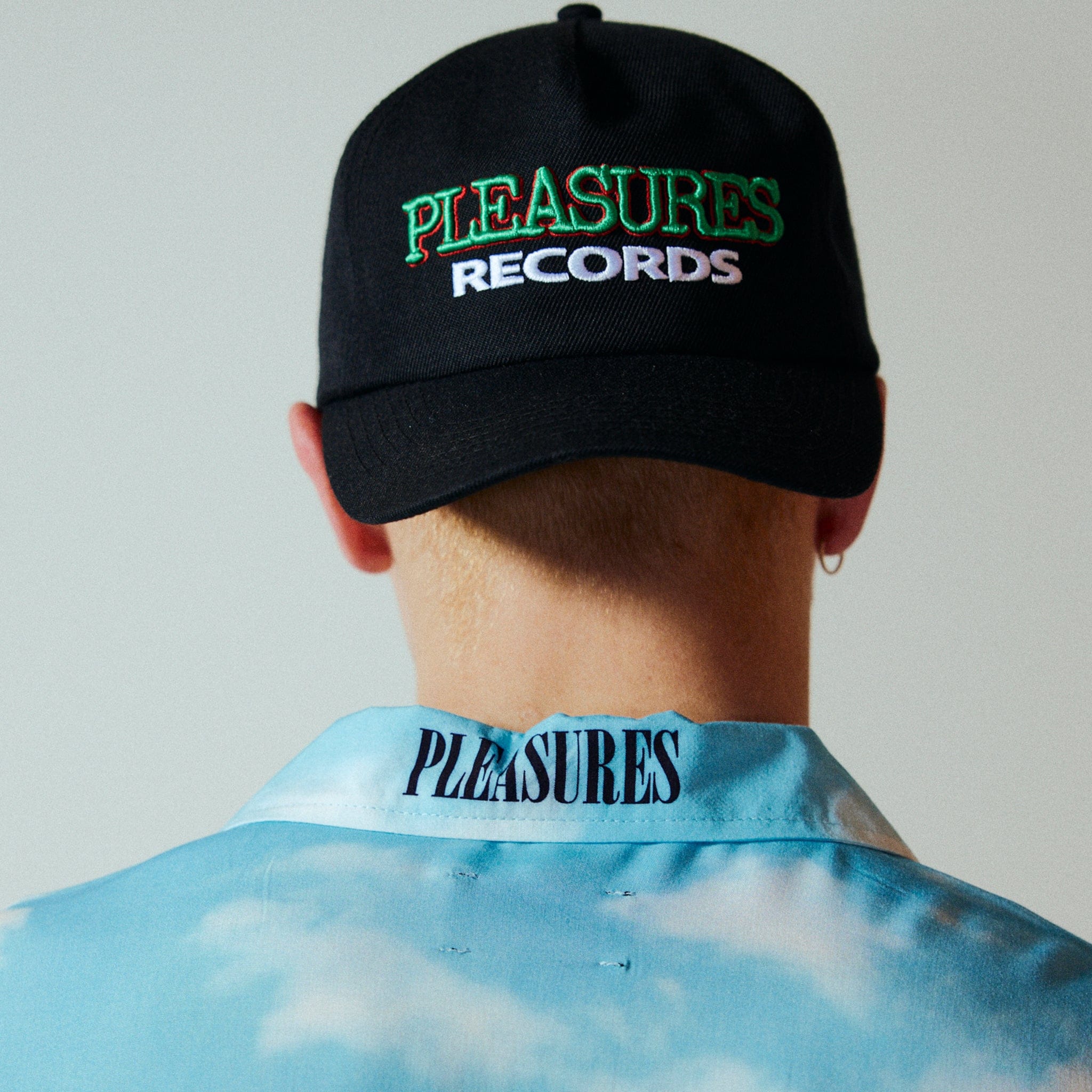 Pleasures RECORDS SNAPBACK (BLACK)