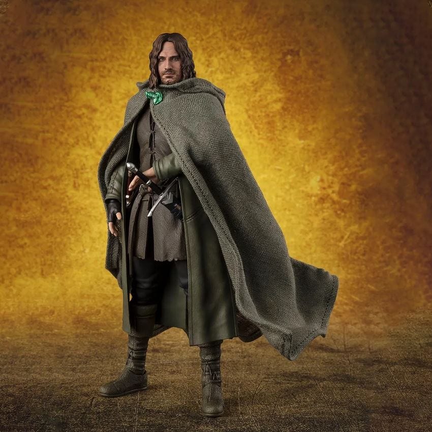 Bandai S.H. Figuarts Aragorn (The Lord of The Rings: The Fellowship of The Ring) The Lord of The Rings Action Figure