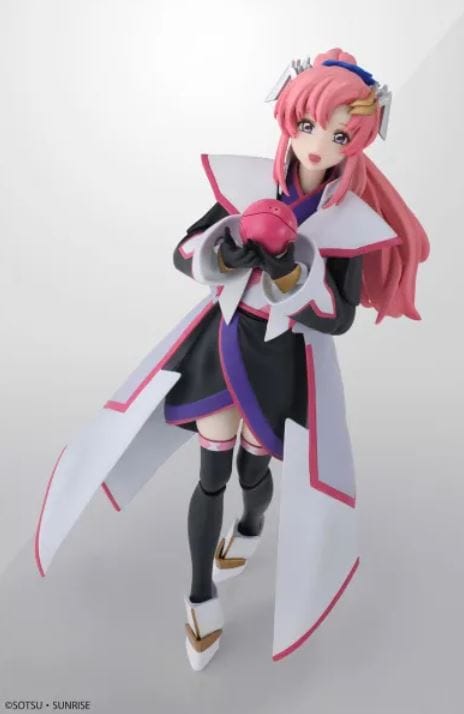 Bandai S.H. Figuarts Lacus Clyne (Compass Battle Surcoat Ver.) Mobile Suit Gundam Seed Freedom Action Figure