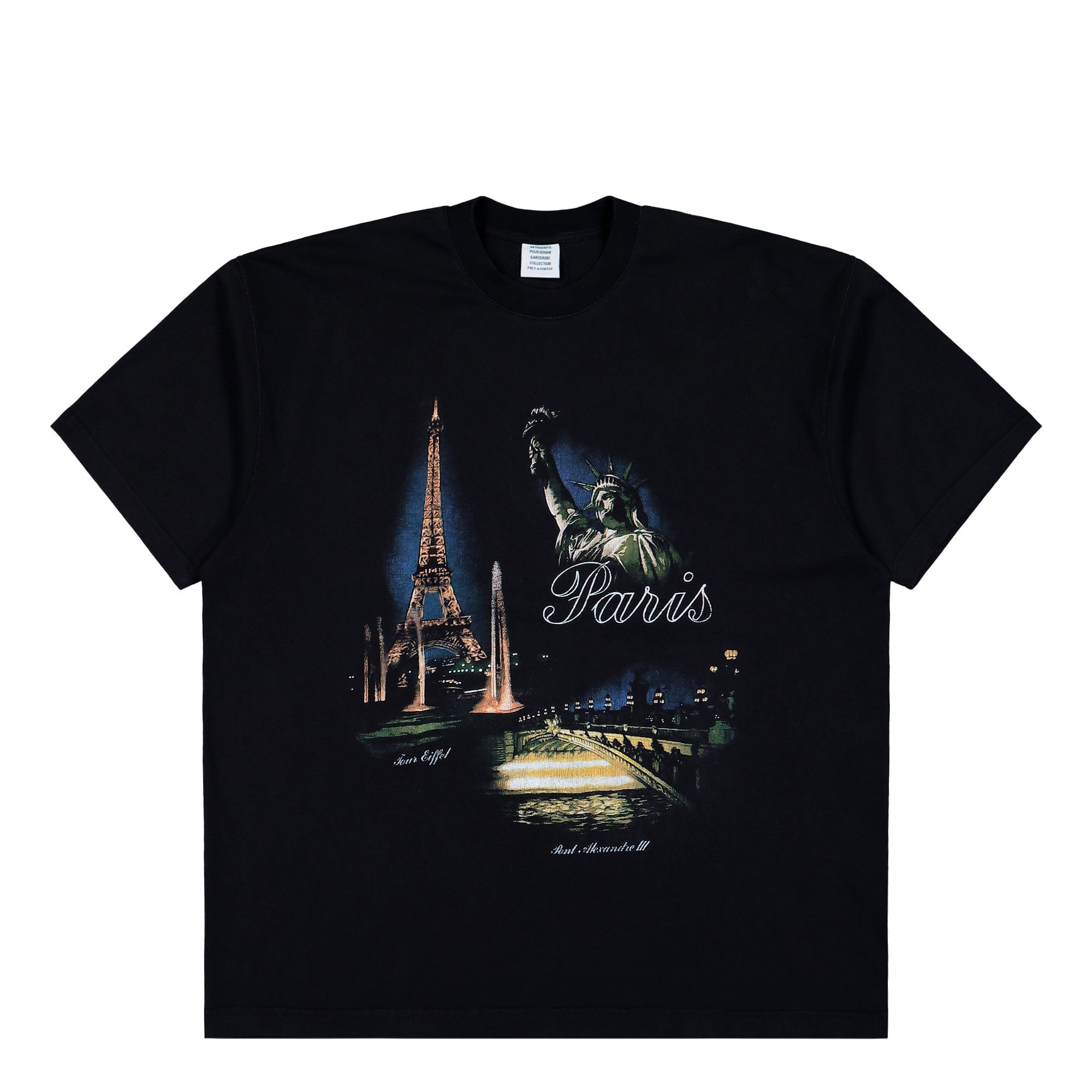 Vetements Paris Tourist T - Shirt