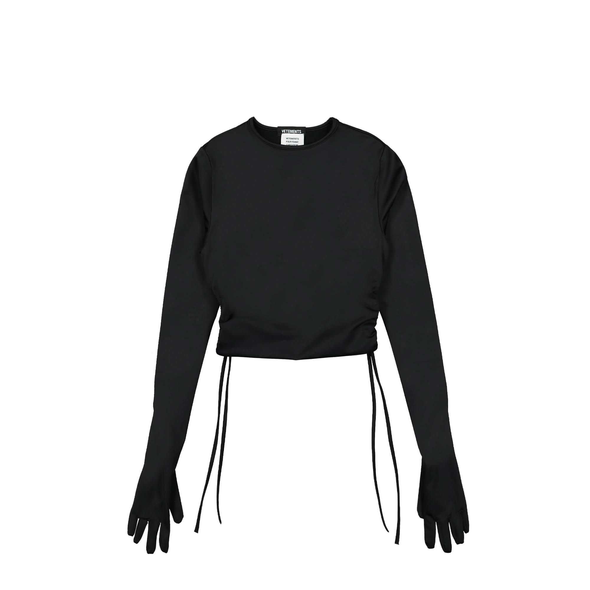 Vetements Cropped Styling Top