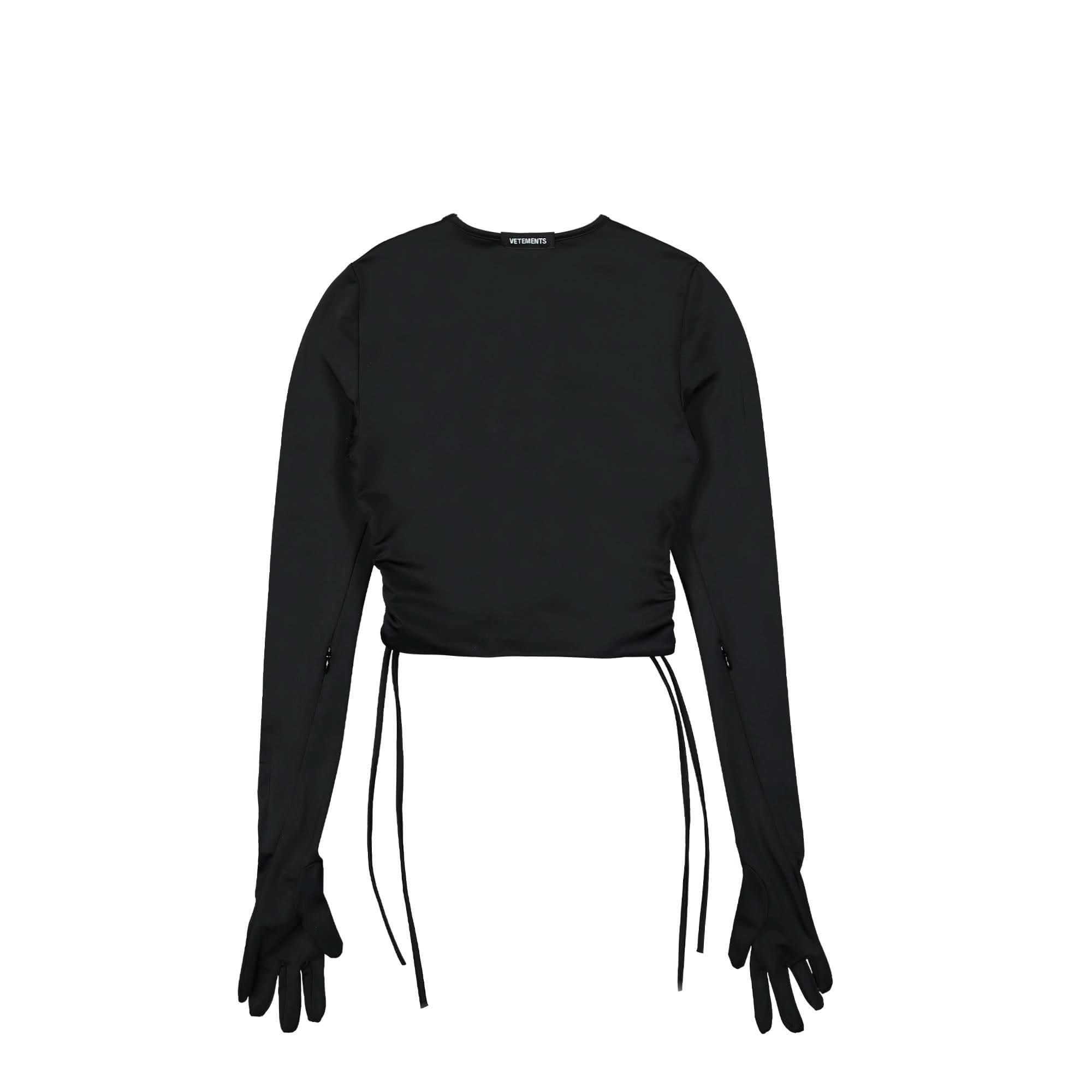 Vetements Cropped Styling Top