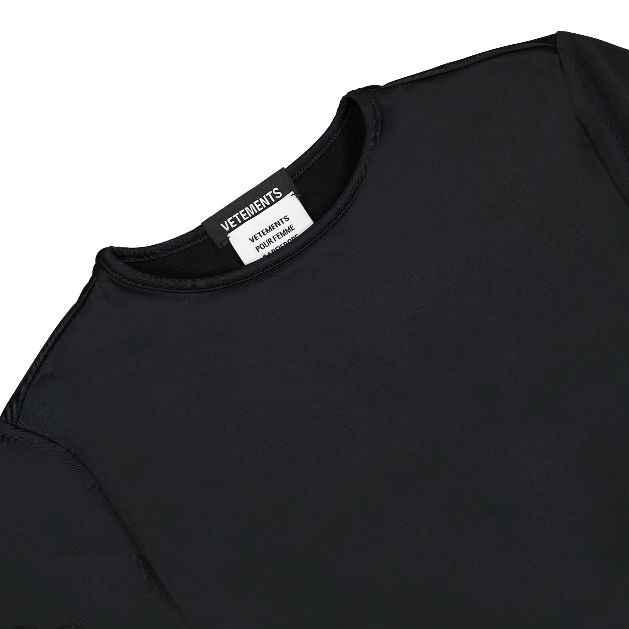 Vetements Cropped Styling Top
