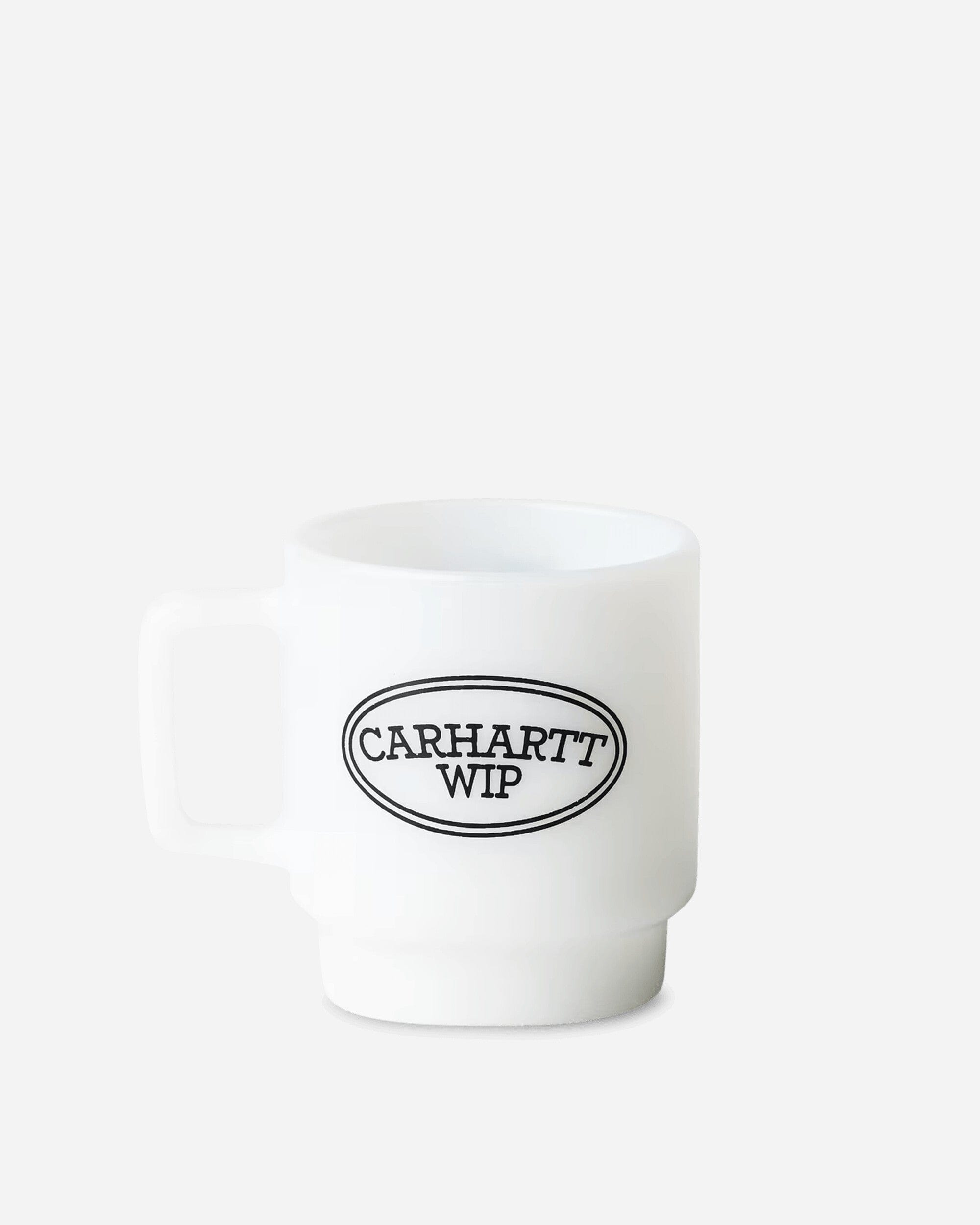 Carhartt WIP Hugging Cats Glass Mug White