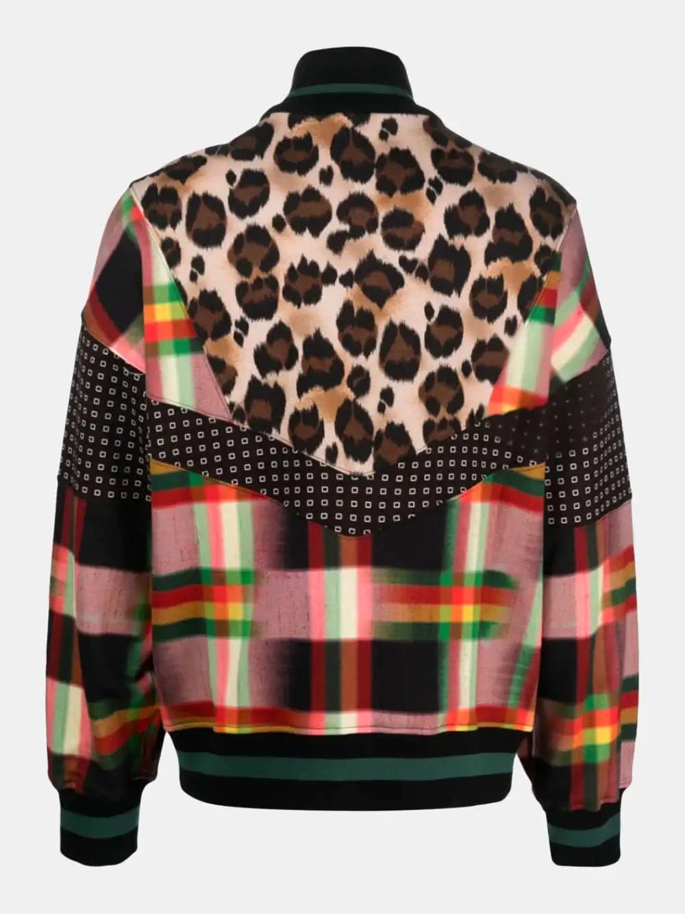 Pierre - Louis Mascia Veste bomber à imprimé patchwork