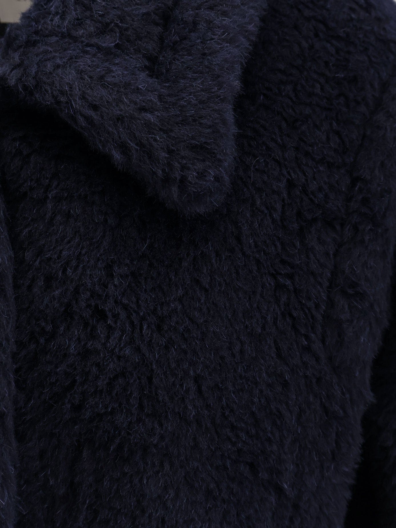 MAX MARA Mxmfuggito alpaca and virgin wool fur jacket