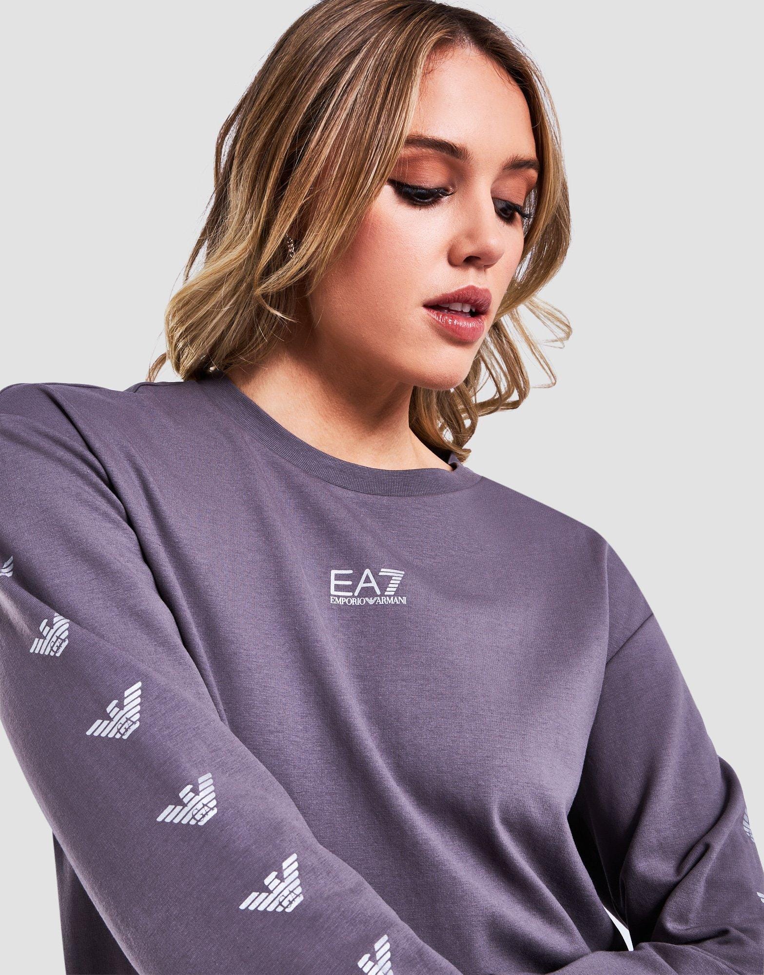 EA7 Repeat Eagle Crew Sweatshirt