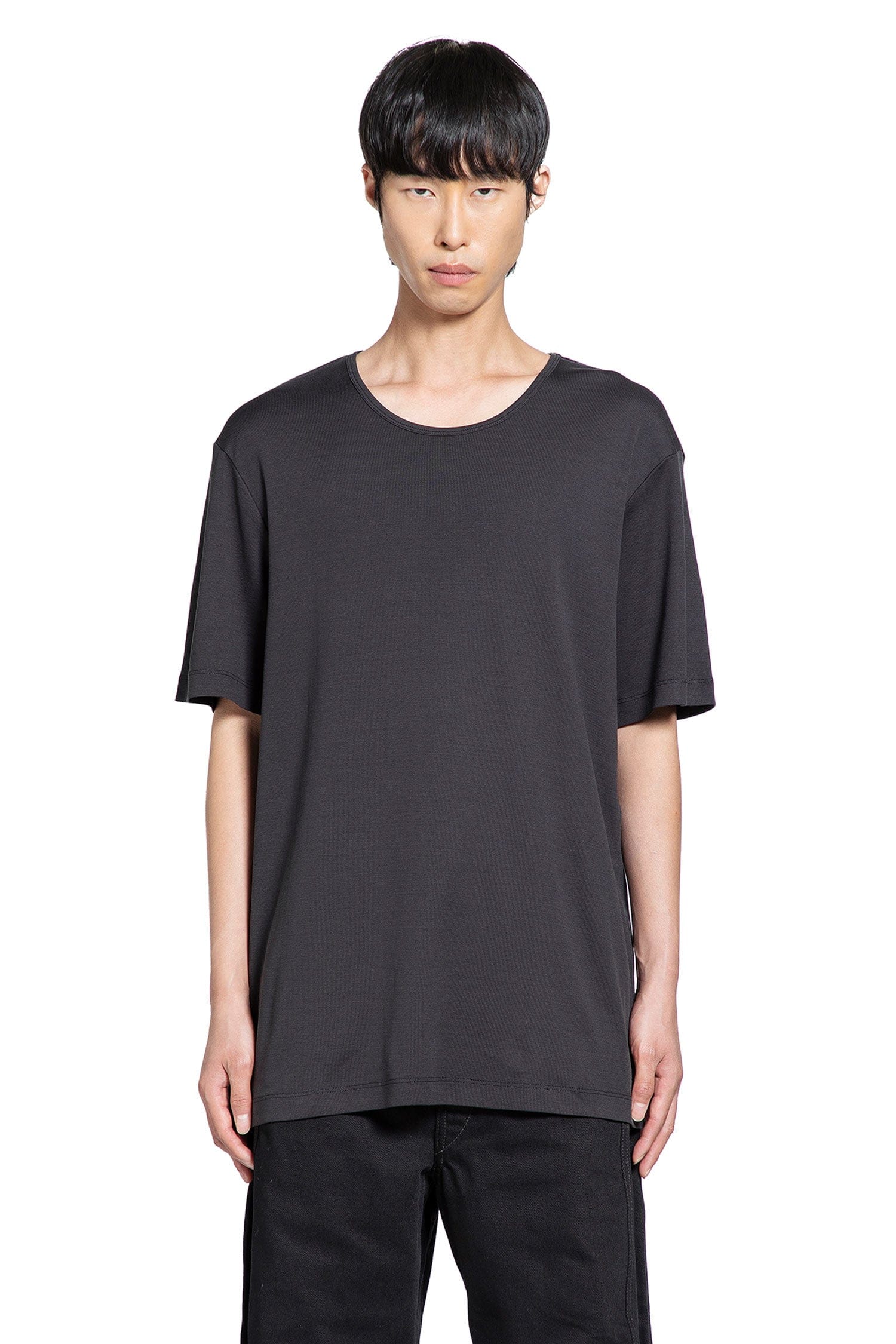 Lemaire Rib U Neck T - Shirt