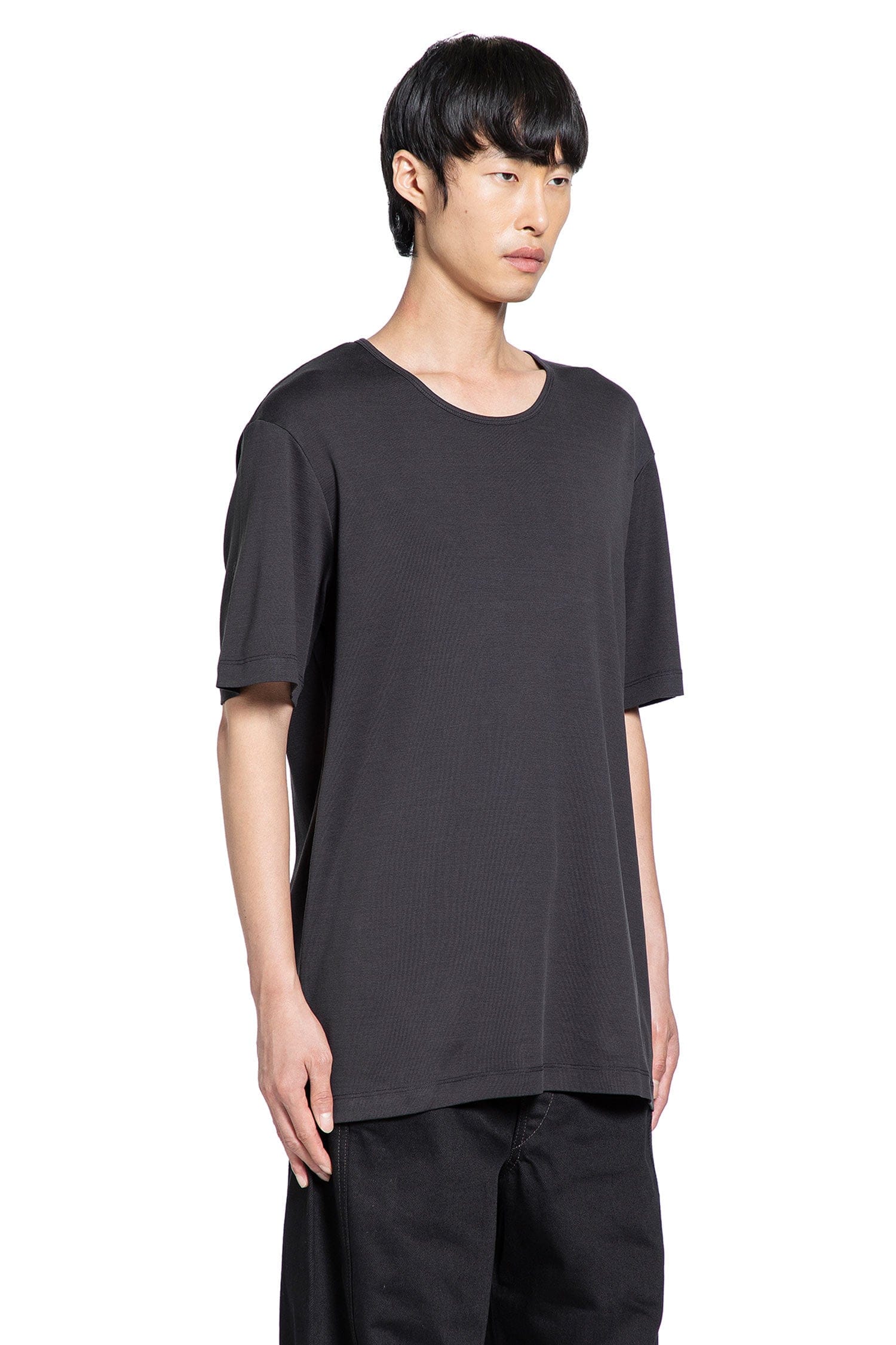 Lemaire Rib U Neck T - Shirt