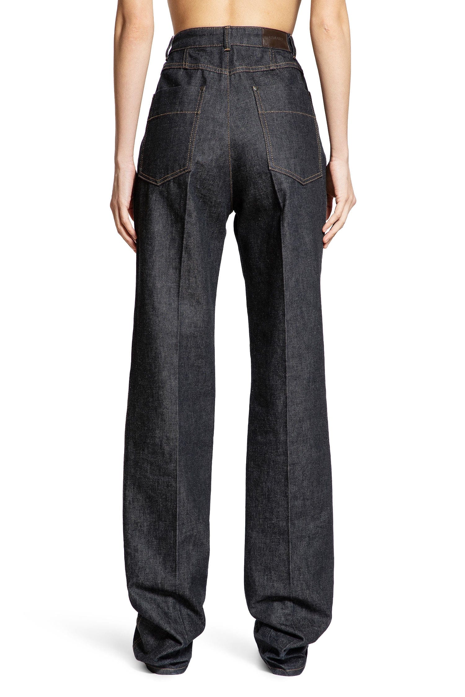 Lemaire High Waisted Straight Jeans