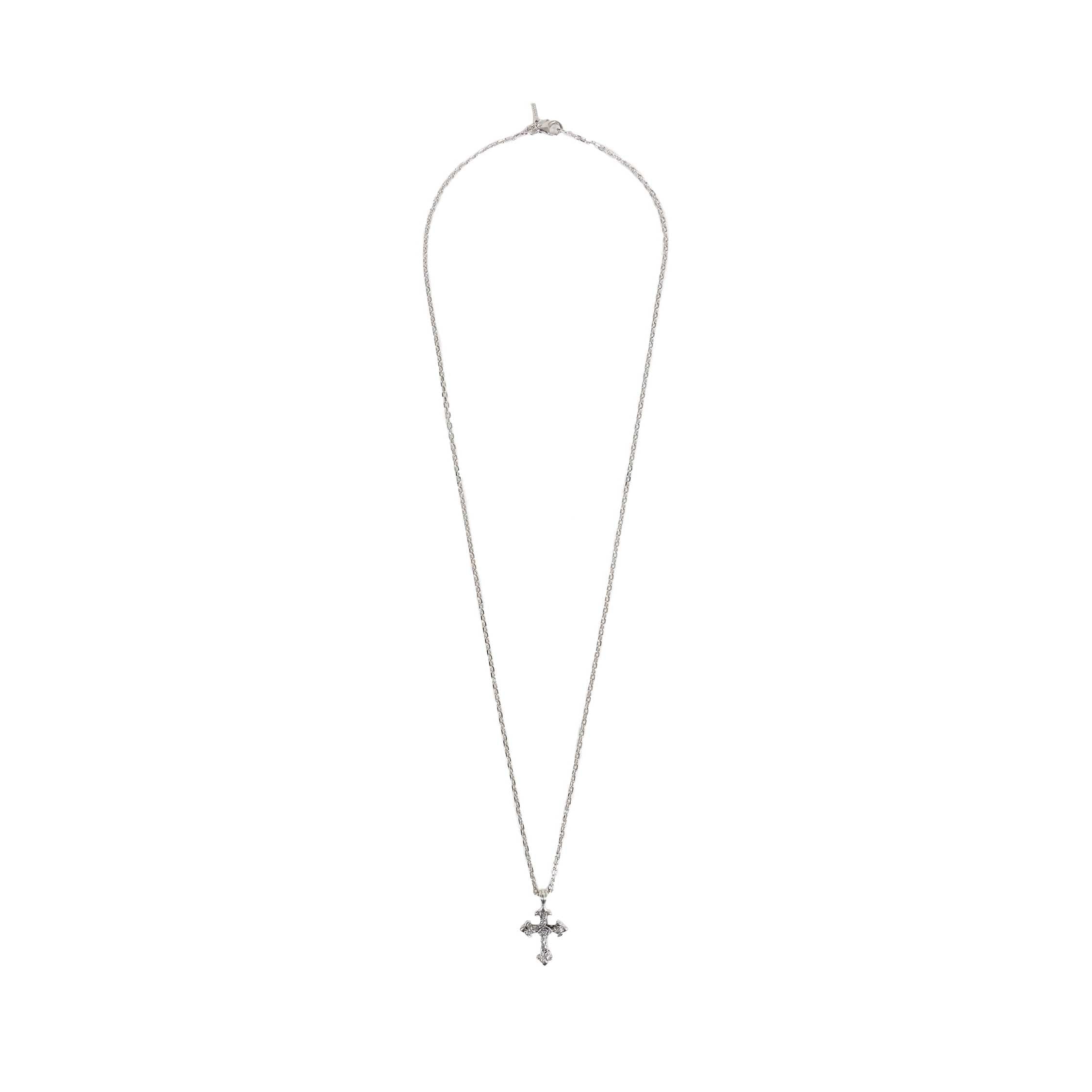 Emanuele Bicocchi Rose Cross Small Necklace