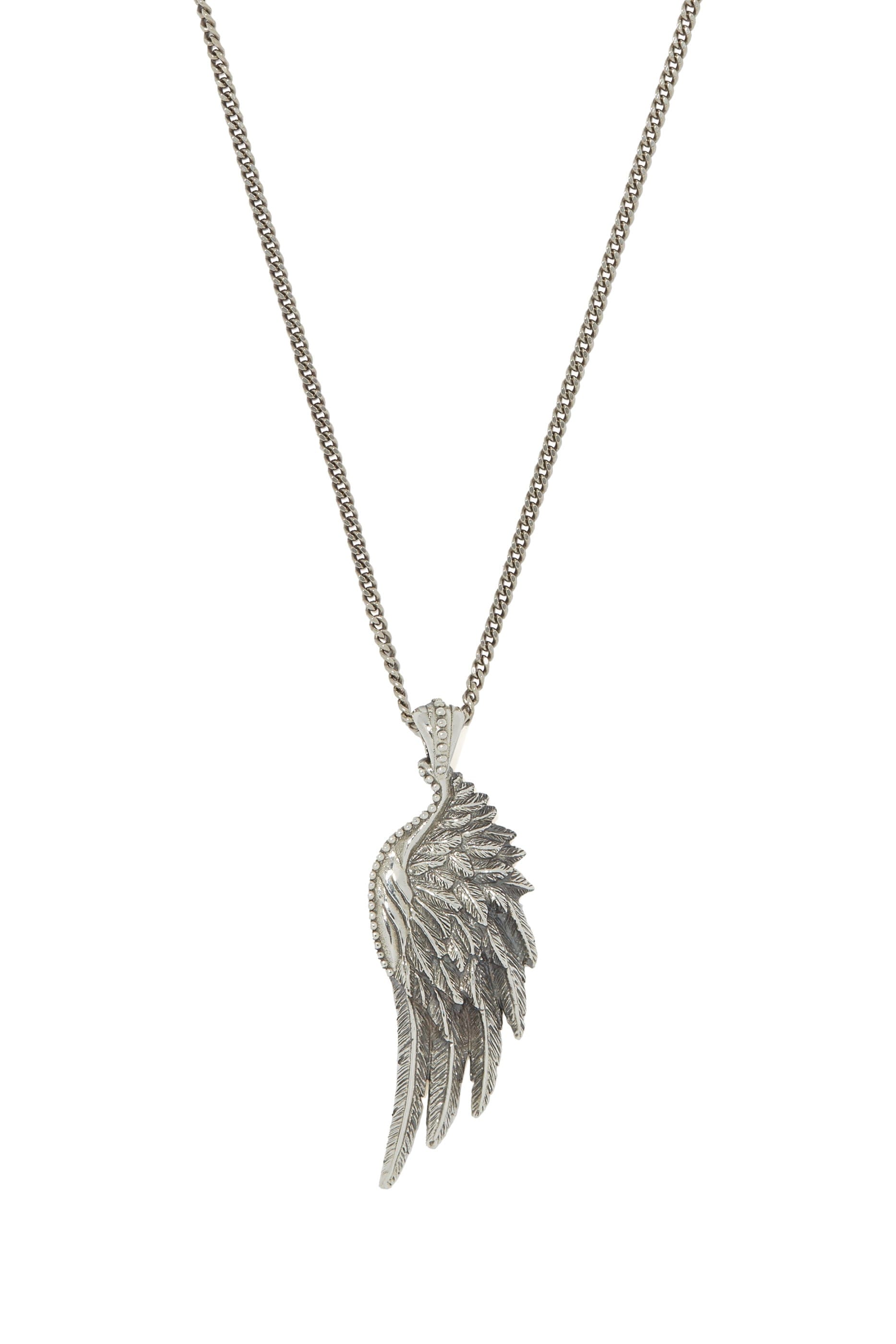 Emanuele Bicocchi Wing Pendant Necklace