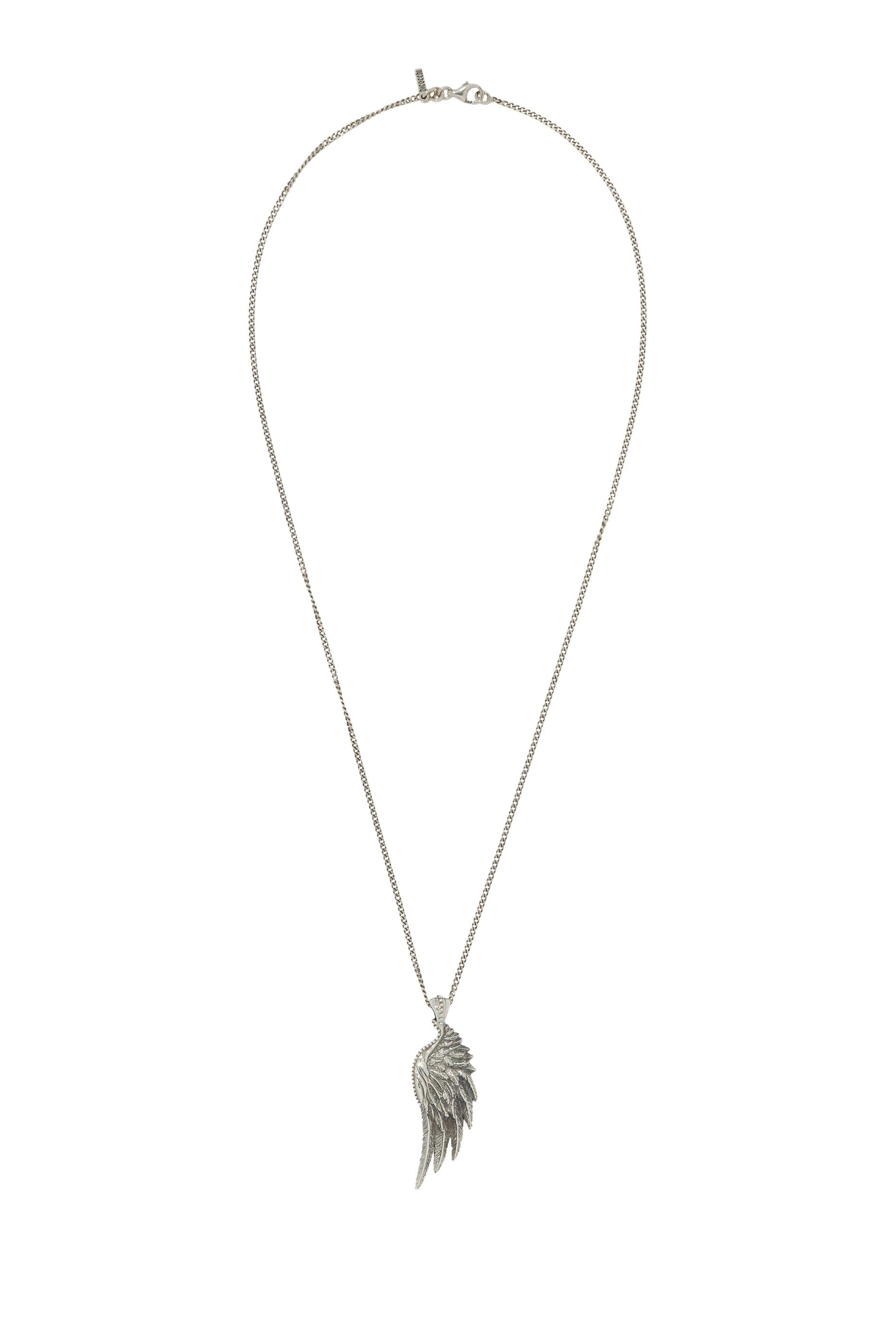 Emanuele Bicocchi Wing Pendant Necklace