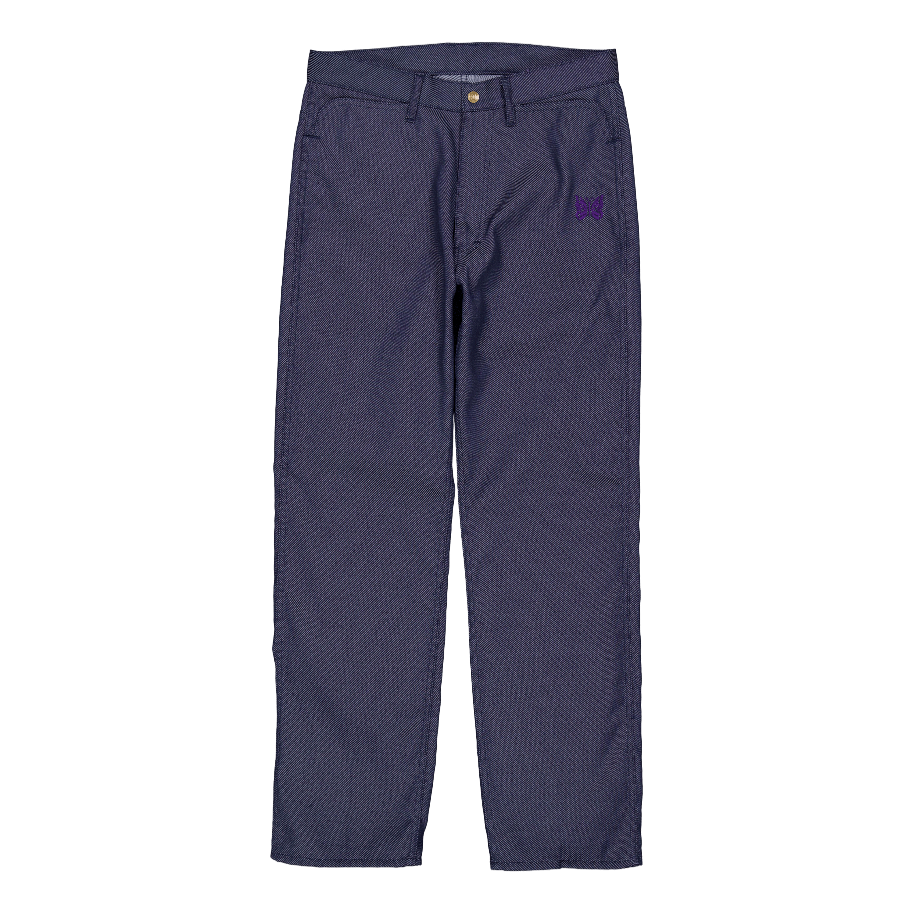 Needles Straight Jean - Poly T D - navy