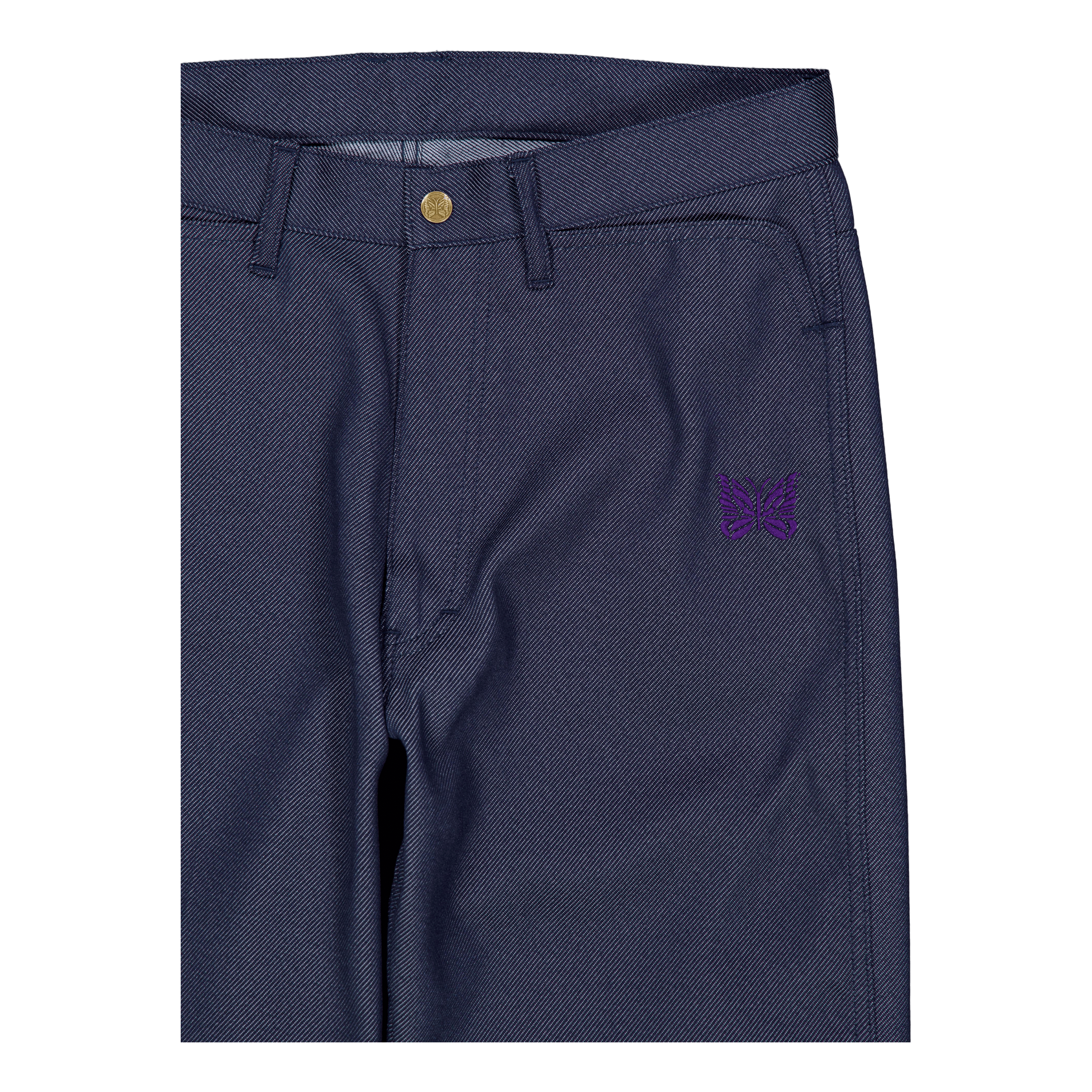 Needles Straight Jean - Poly T D - navy