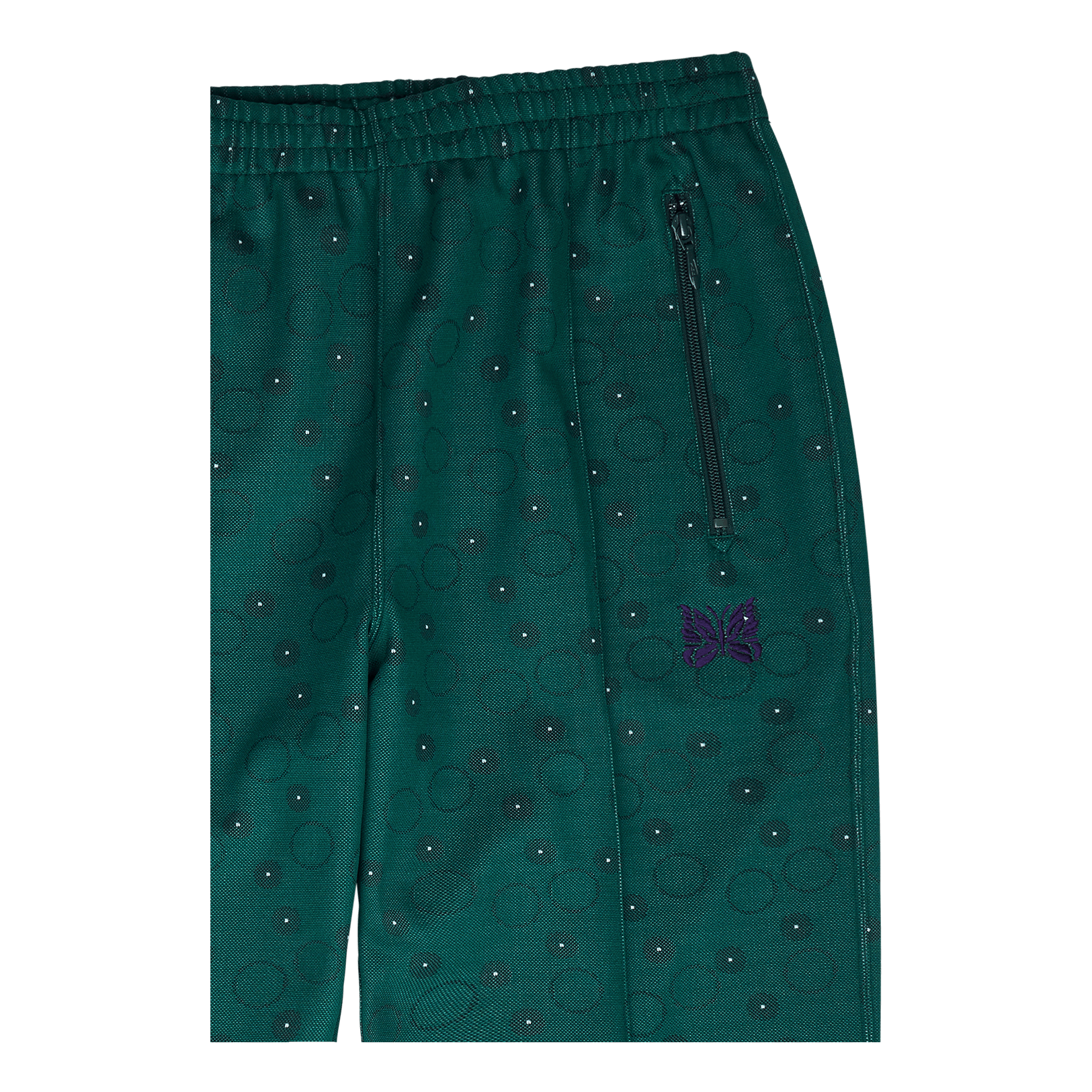 Needles Track Pant - Poly Jq. Green