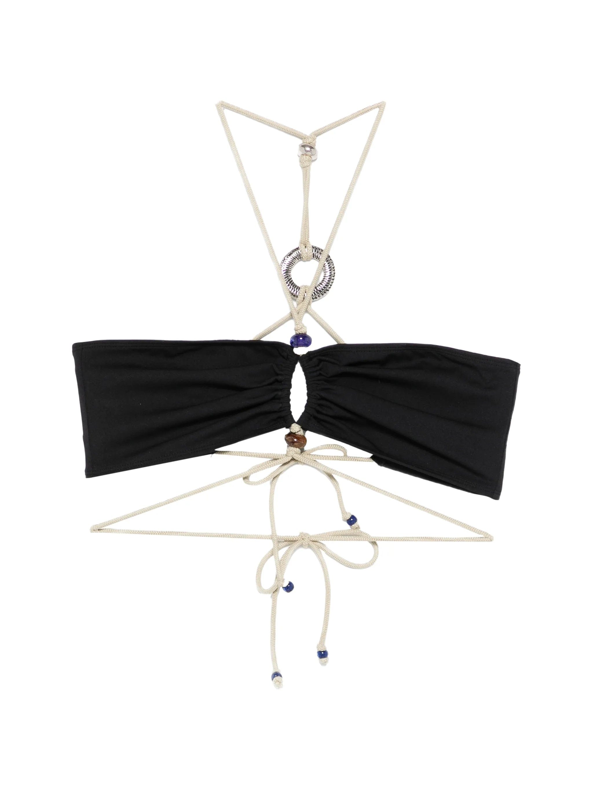 Isabel Marant Analia ring bead bikini top