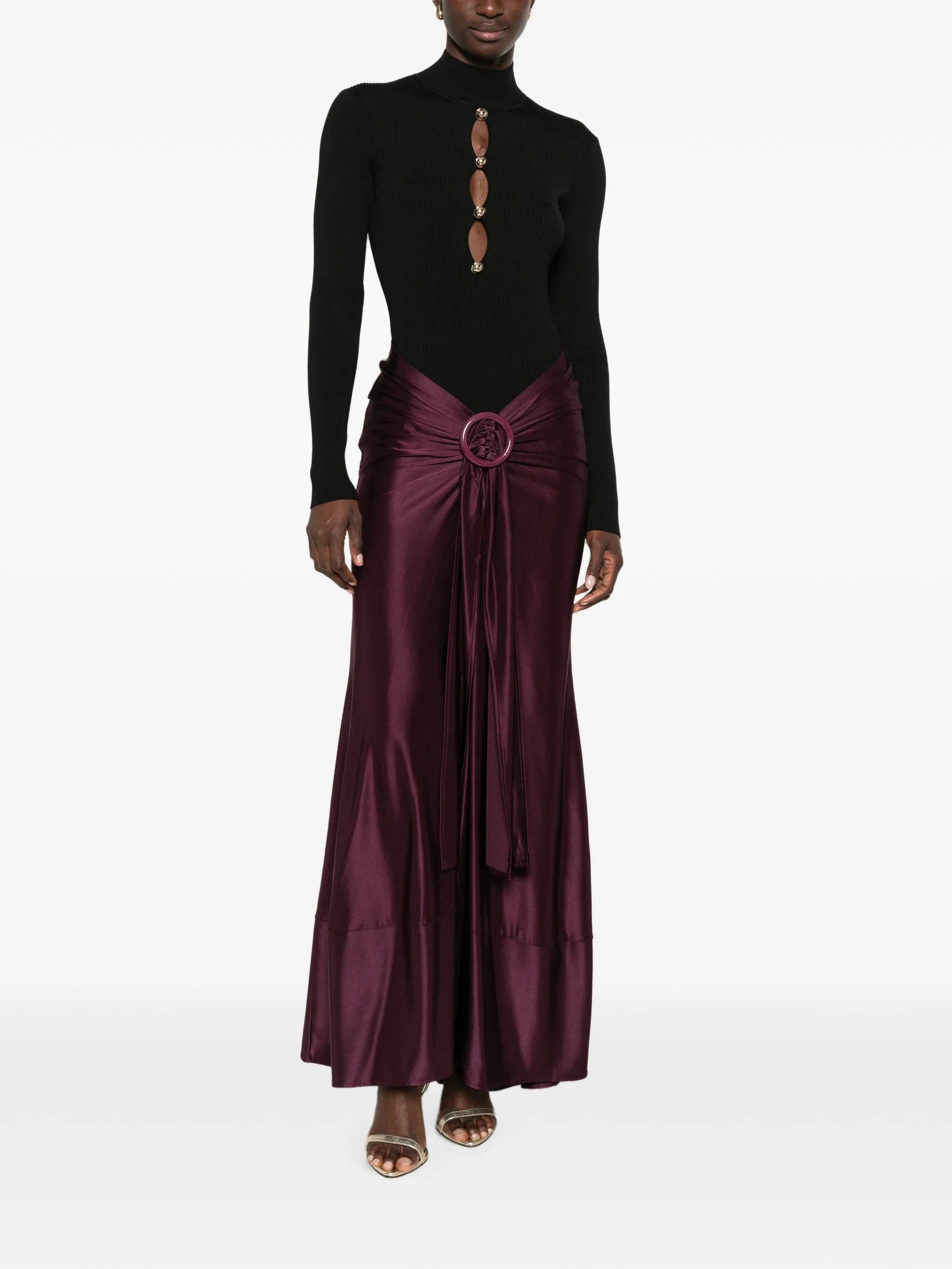 Rabanne ring - detail maxi skirt