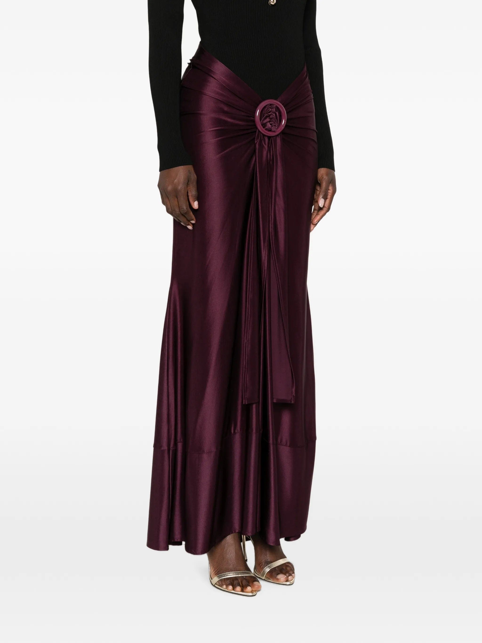 Rabanne ring - detail maxi skirt