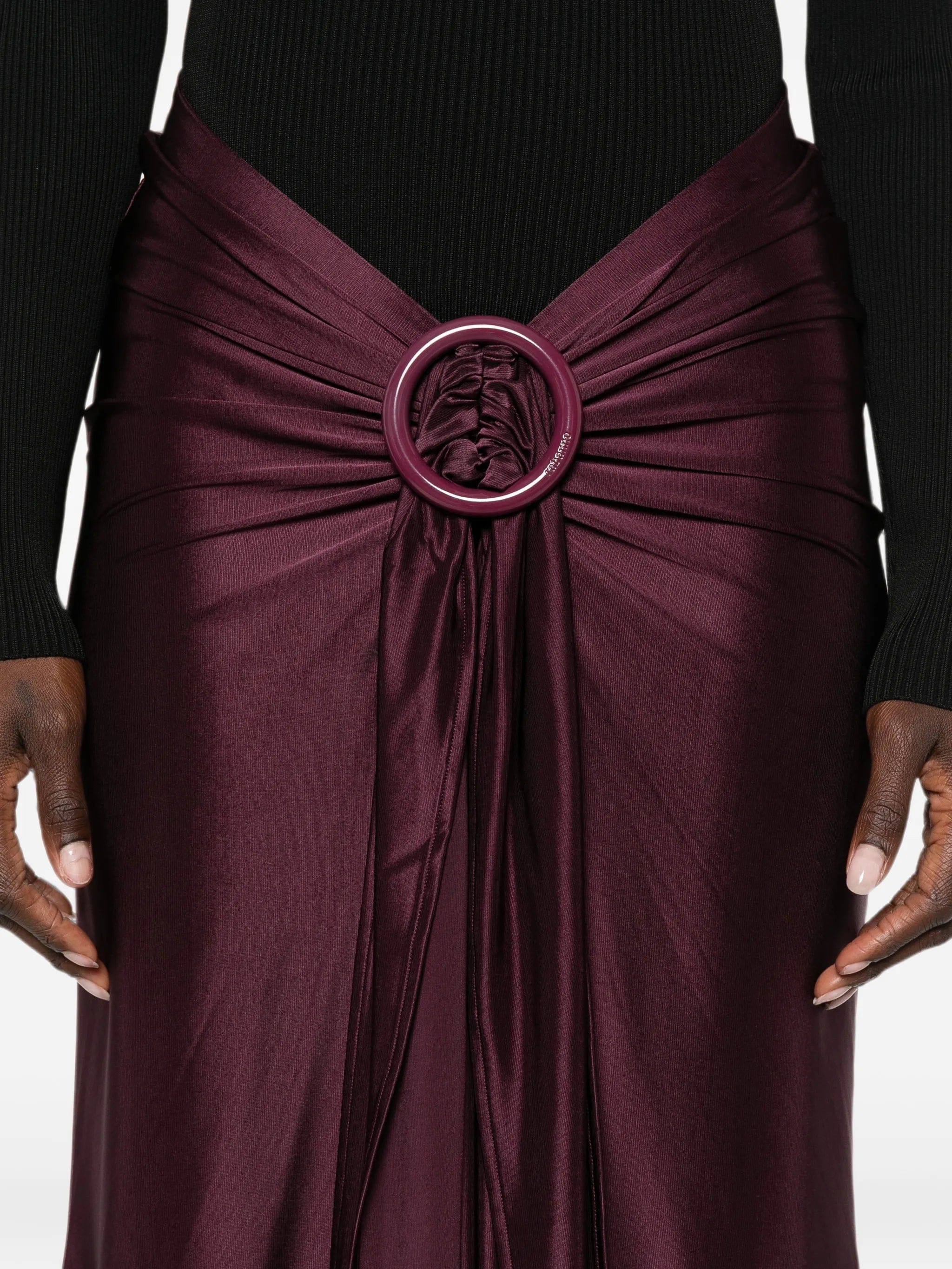 Rabanne ring - detail maxi skirt