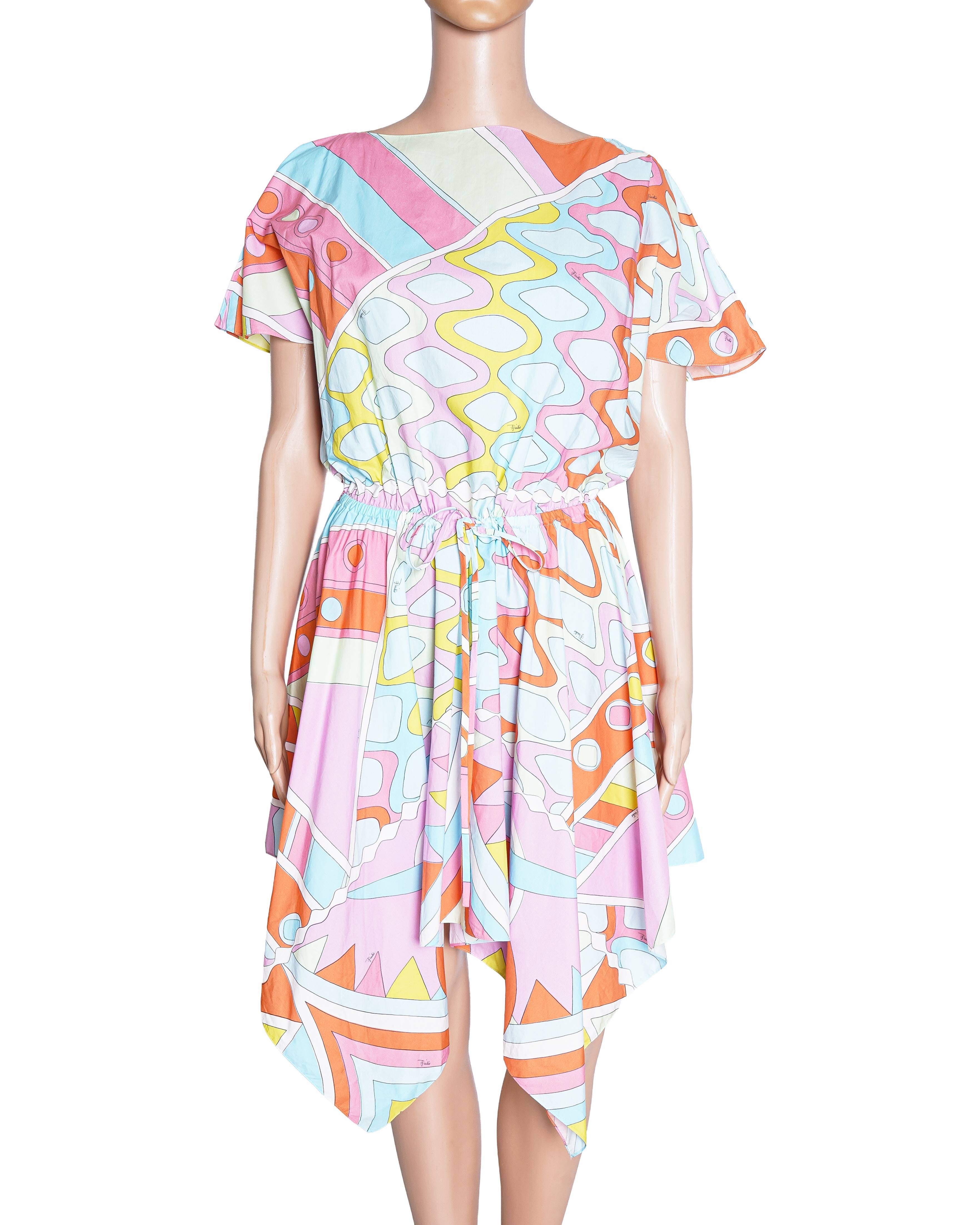 Pucci Vivara - print Cotton Minidress