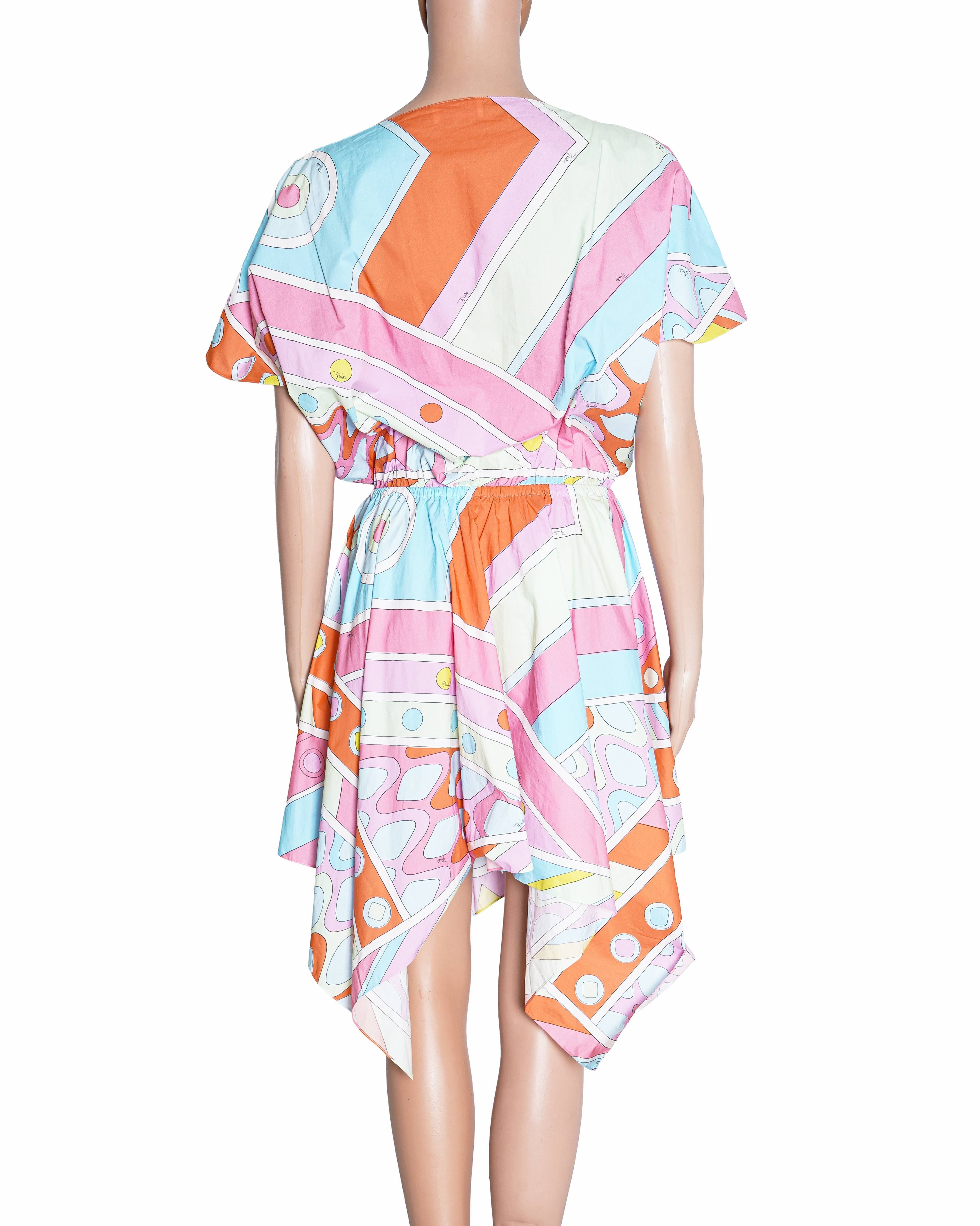 Pucci Vivara - print Cotton Minidress