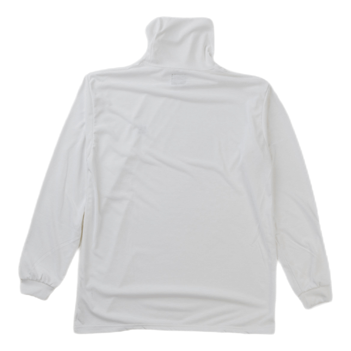 Needles L/s Turtle Neck T-Shirt - Poly Jer White