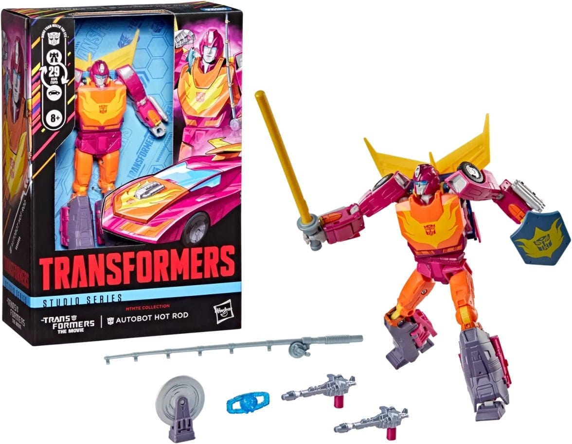 Takara Tomy Studio Series Autobot Hot Rod MTMTE Collection Voyager Class
