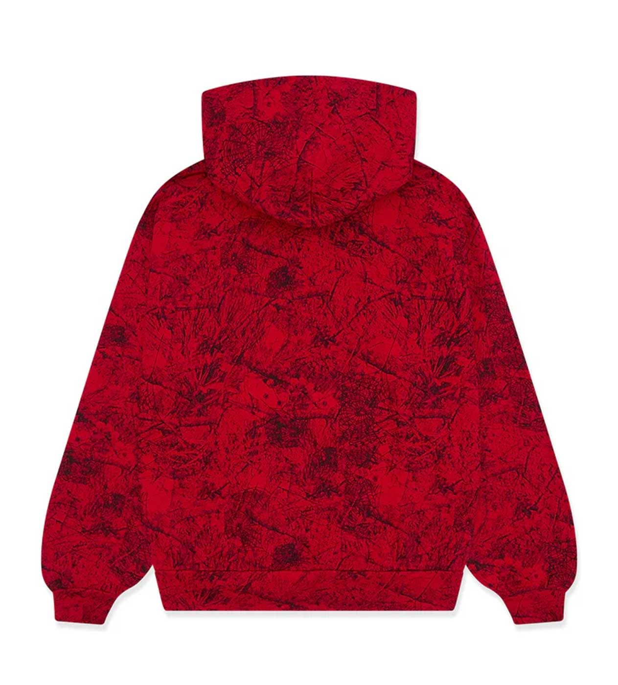 Sp5der Worldwide Sp5der OG Tree Camo Hoodie Red