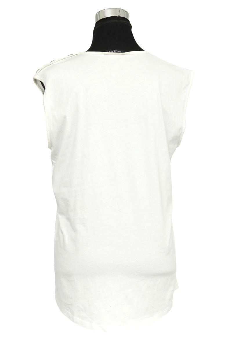 Balmain Paris Size M B Logo Tank Top