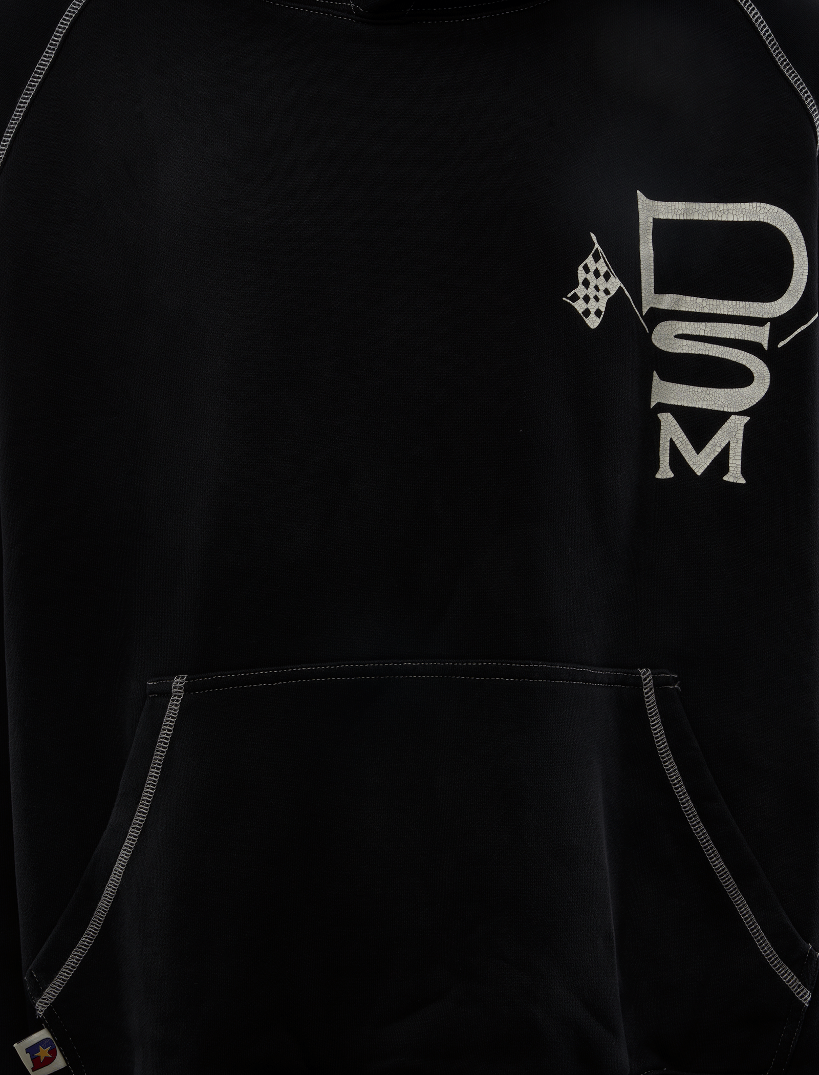 DIET Starts Monday CONTRAST STITCH HOODIE