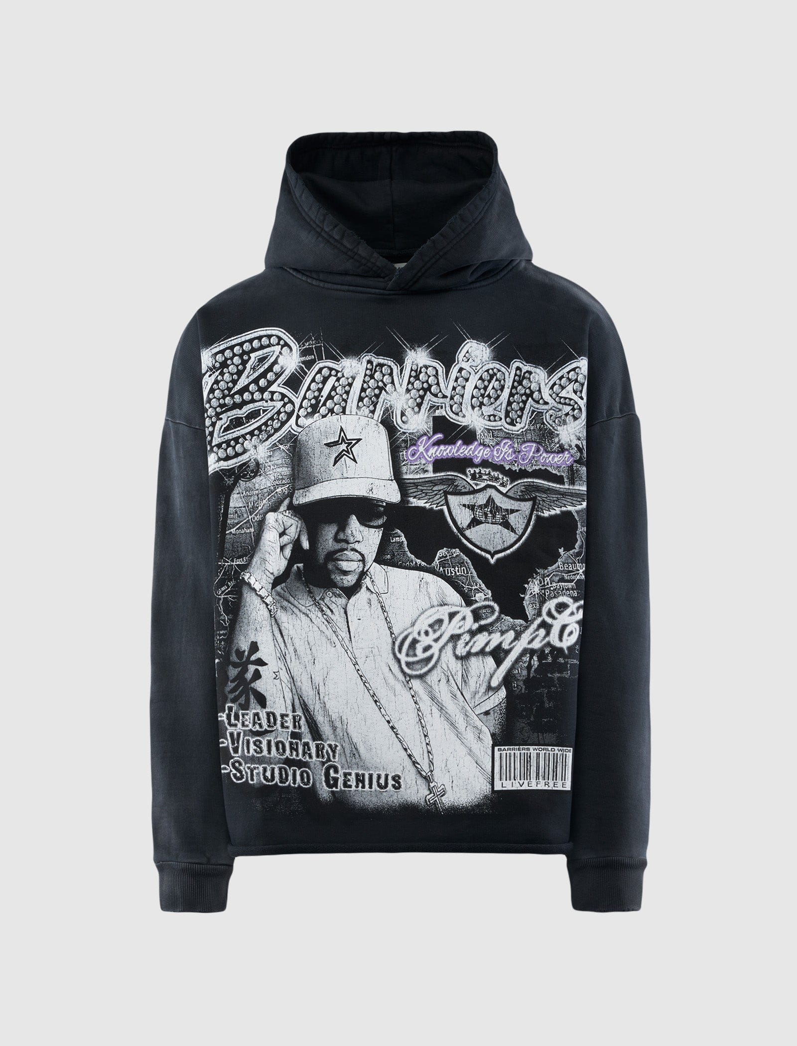 Barriers PIMP C HOODIE