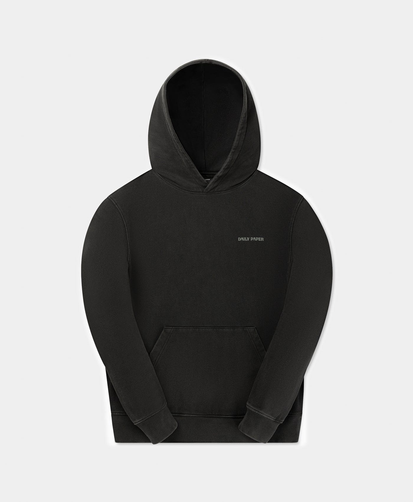 Daily Paper Washed Black Senses Hoodie