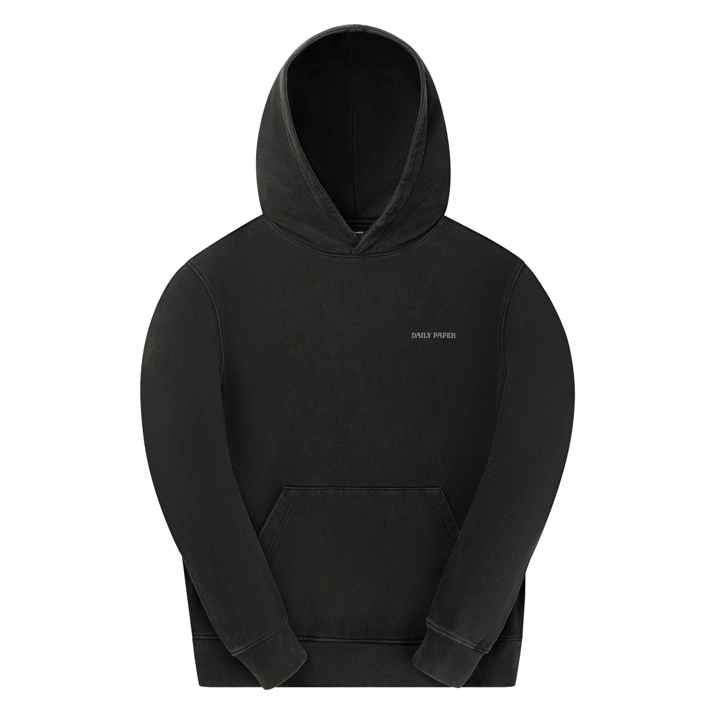 Daily Paper Washed Black Senses Hoodie