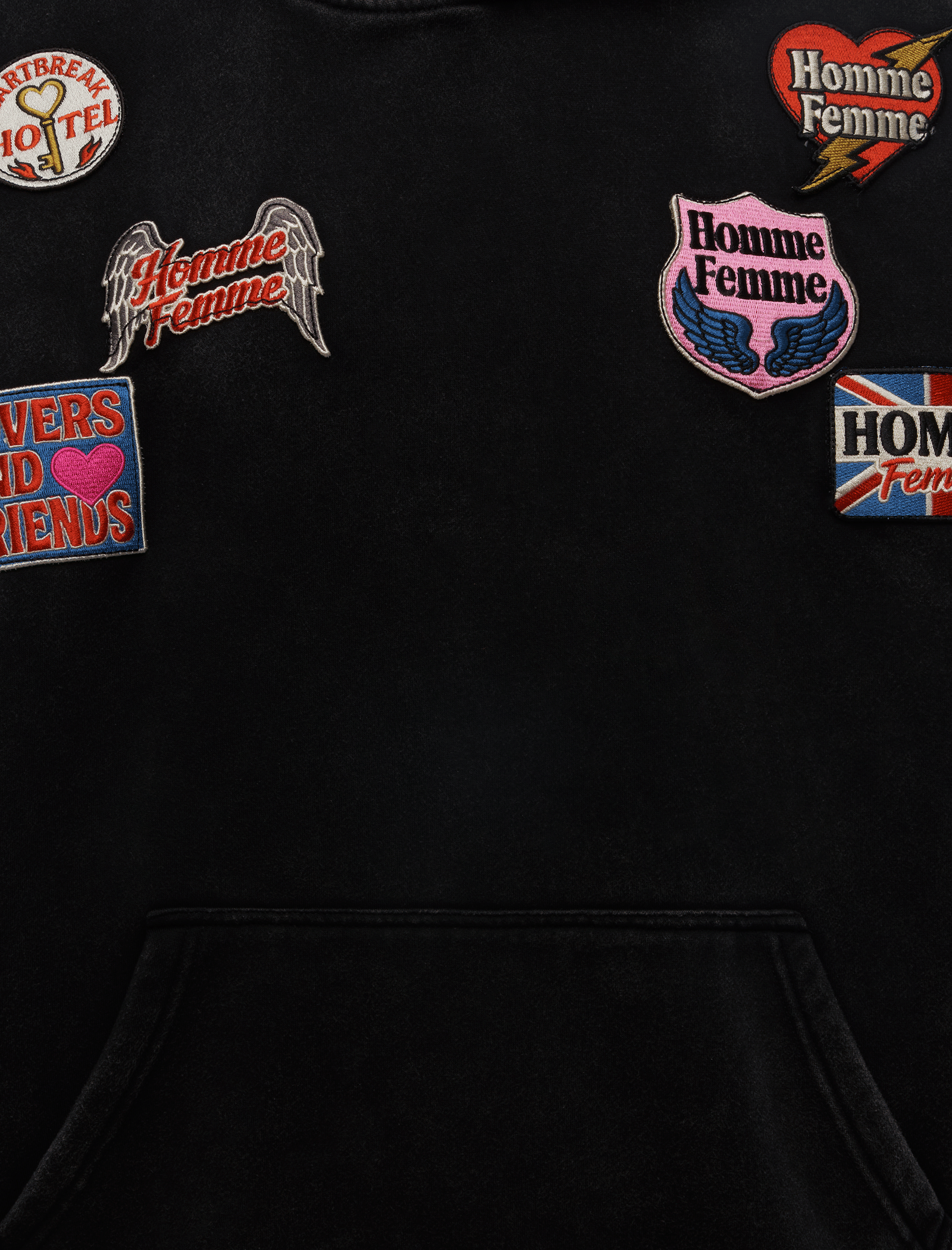 HOMME FEMME HEARTBREAK HOODIE