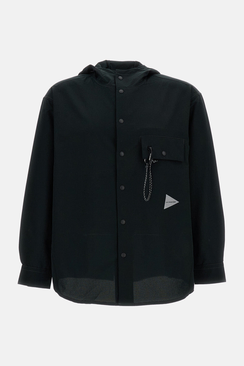 And Wander GIACCA CON CAPPUCCIO IDROREPELLENTE