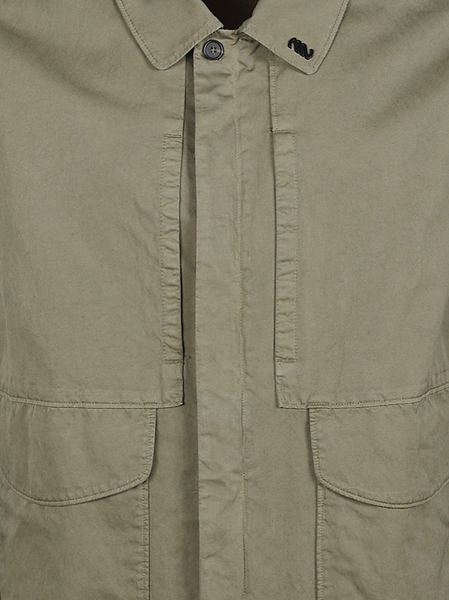 Massimo OSTI Overshirt cotton blend jacket