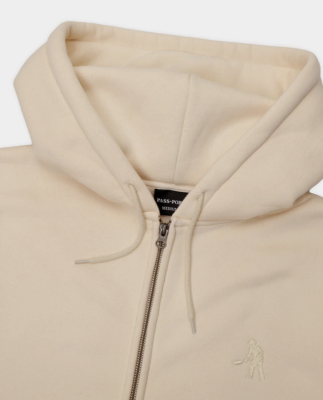 Passport - Workers Zip - Thru Hoodie - Natural