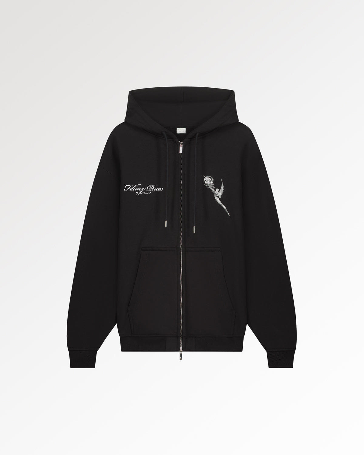 Trend Maven Zip Hoodie Chrome Trophy Black