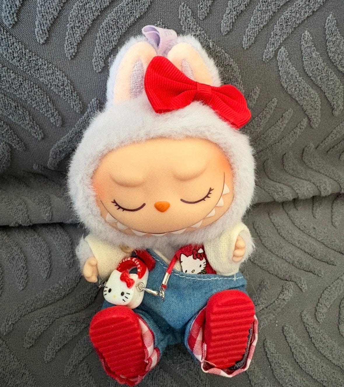 Cctlanna Hello Kitty costume - Labubu Clothes for Exciting Macaron, Have a seat, Big into Energy