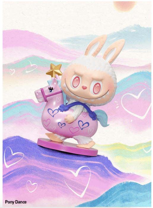 Jolly Bee Pony Dance Labubu - The Golden Gallop Series by POP MART