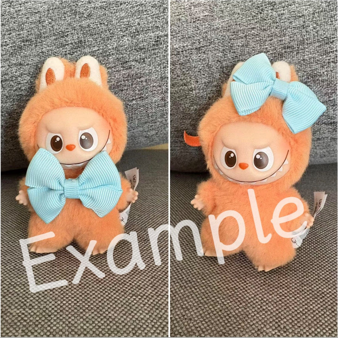 Cctlanna Letter U Bow - Labubu 4.0 Pin for love accessories