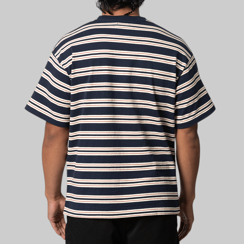 Human Made Striped T - Shirt - Navy