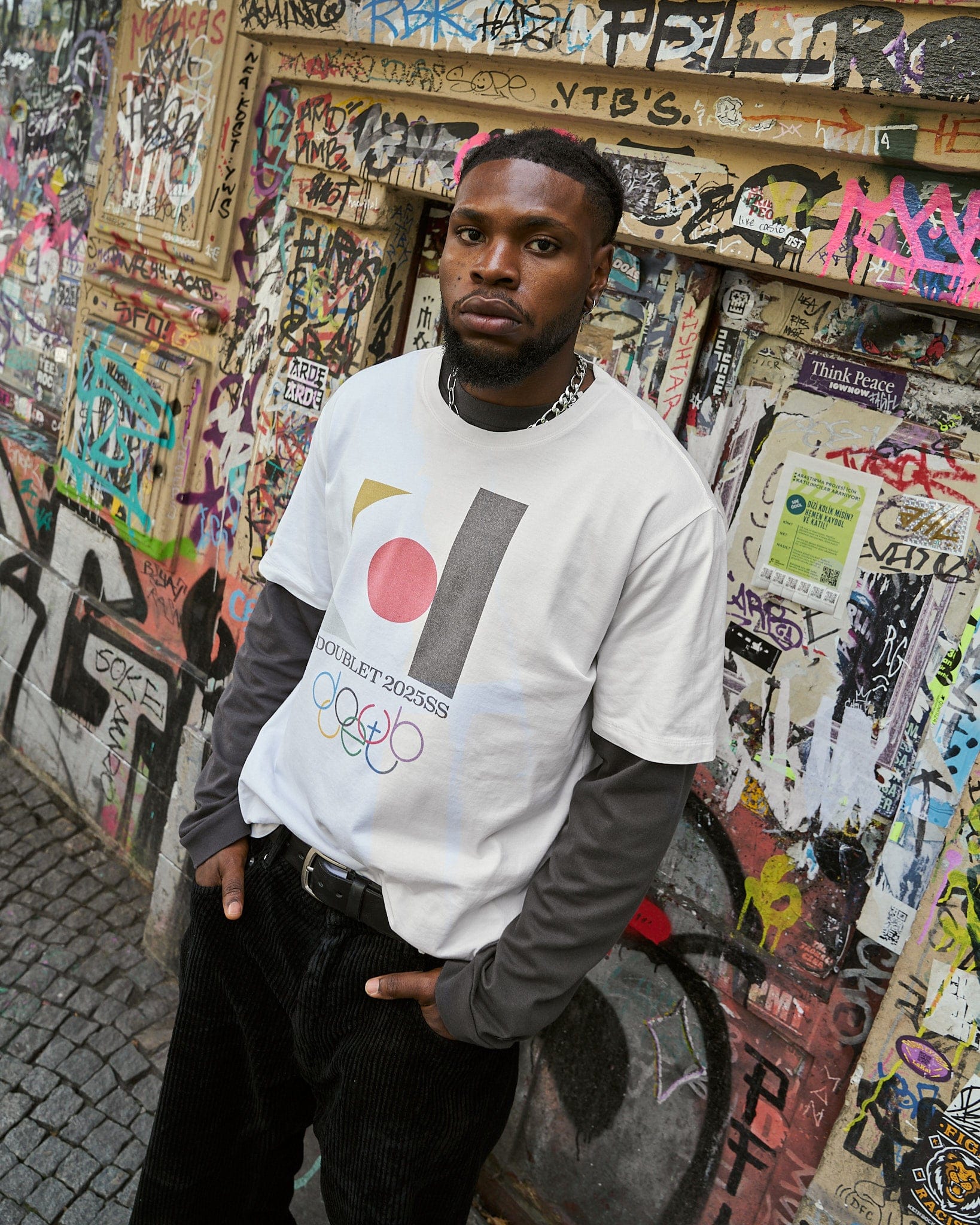 Doublet2025SS Logo T - Shirt