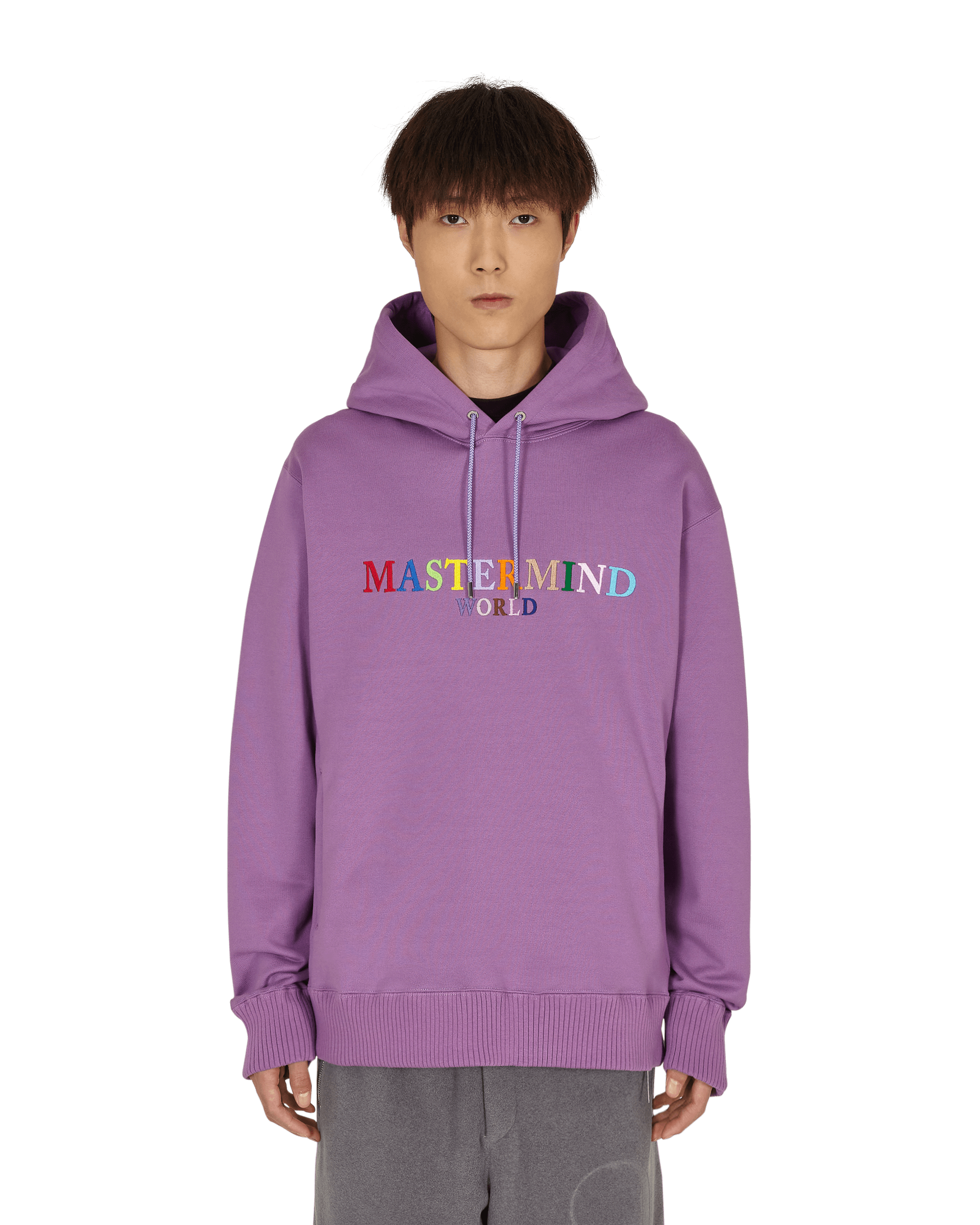 Mastermind World Logo Hooded Sweatshirt Purple