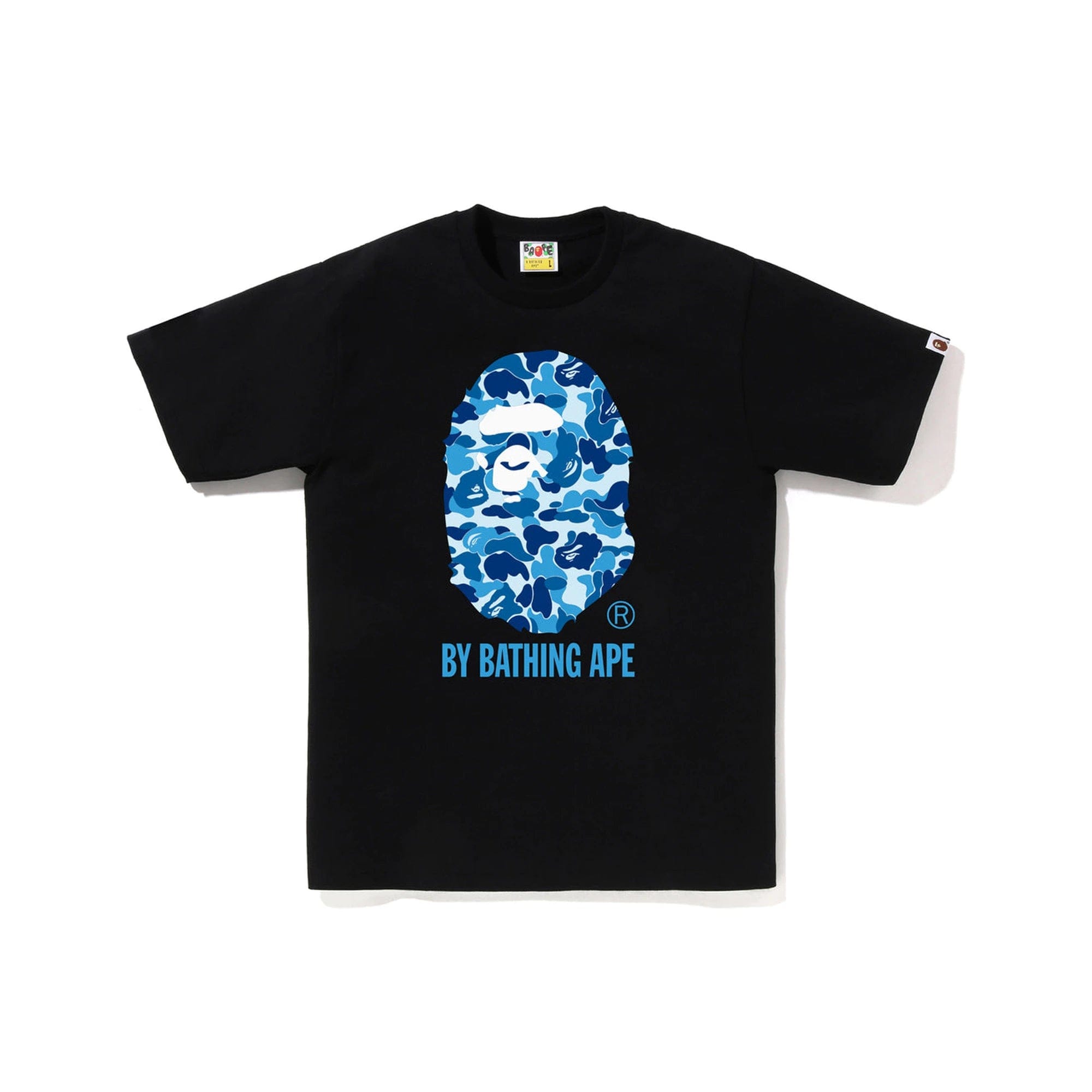 A Bathing Ape BAPE ABC Camo By Bathing Ape T-Shirt Black / Blue