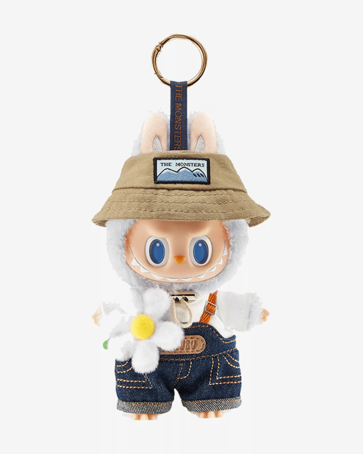 the monsters POP MART x THE MONSTERS LABUBU FALL IN THE WILD VINYL PLUSH PENDANT