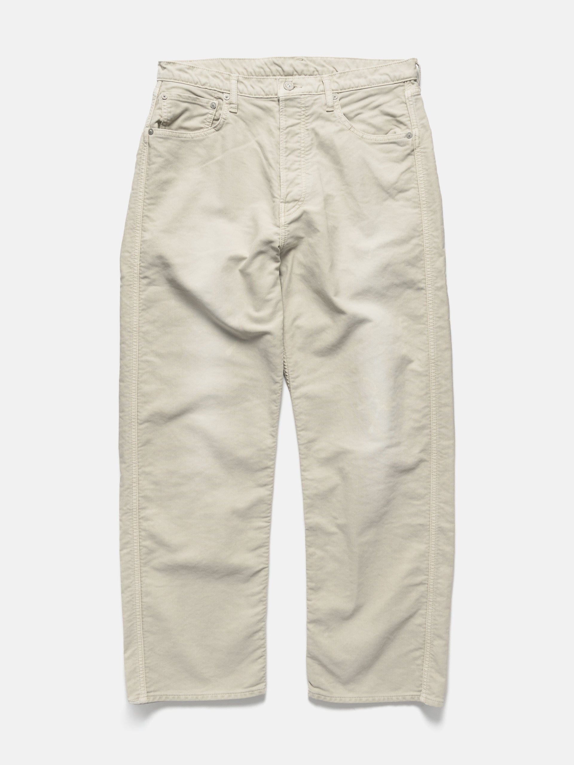 Visvim Fluxus 01 Wide G.Cords Ivory